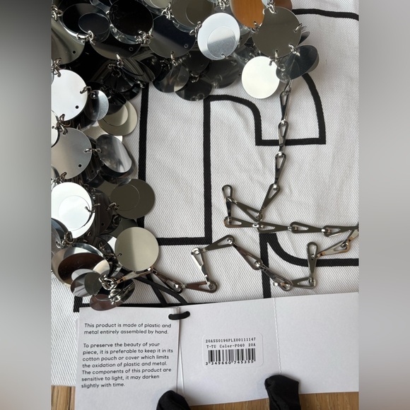 Paco Rabanne Sparkle Heart Shoulder Bag - Picture 15 of 16